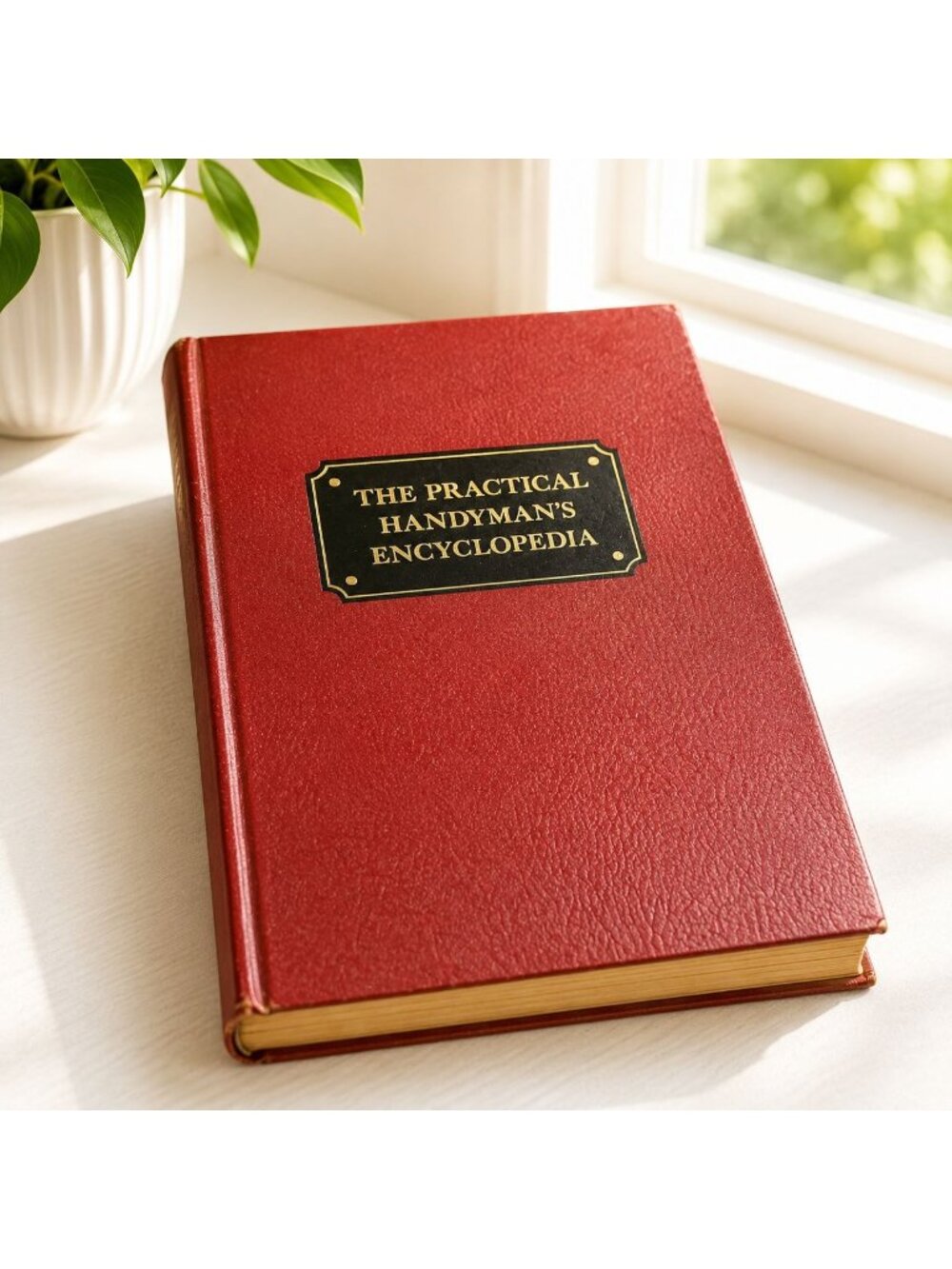 The Practical Handymans Encyclopedia Volume One Illustrated Hardcover
